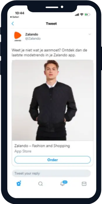 Zalando hotsell app store